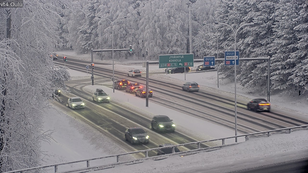 Kelikamerat Kuva Tie 4 Oulu, Oulu, Pohjois-Pohjanmaa