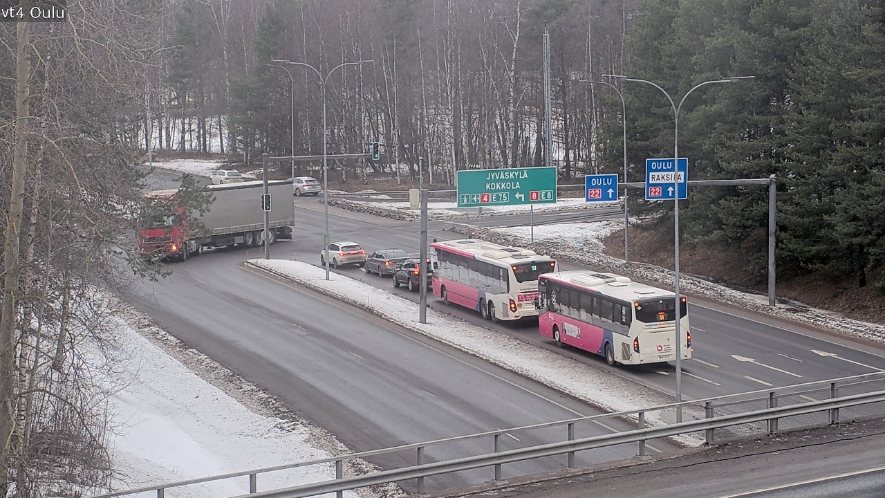 Kelikamerat Kuva Tie 4 Oulu, Oulu, Pohjois-Pohjanmaa