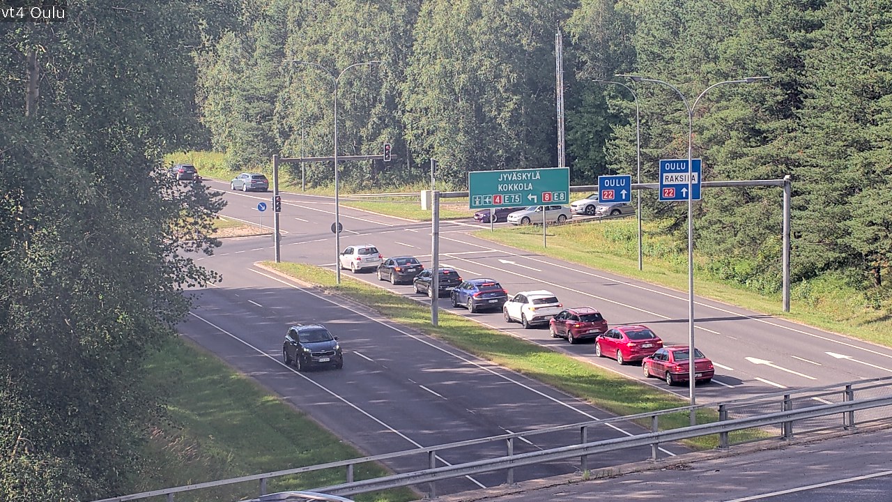 Kelikamerat Kuva Tie 4 Oulu, Oulu, Pohjois-Pohjanmaa