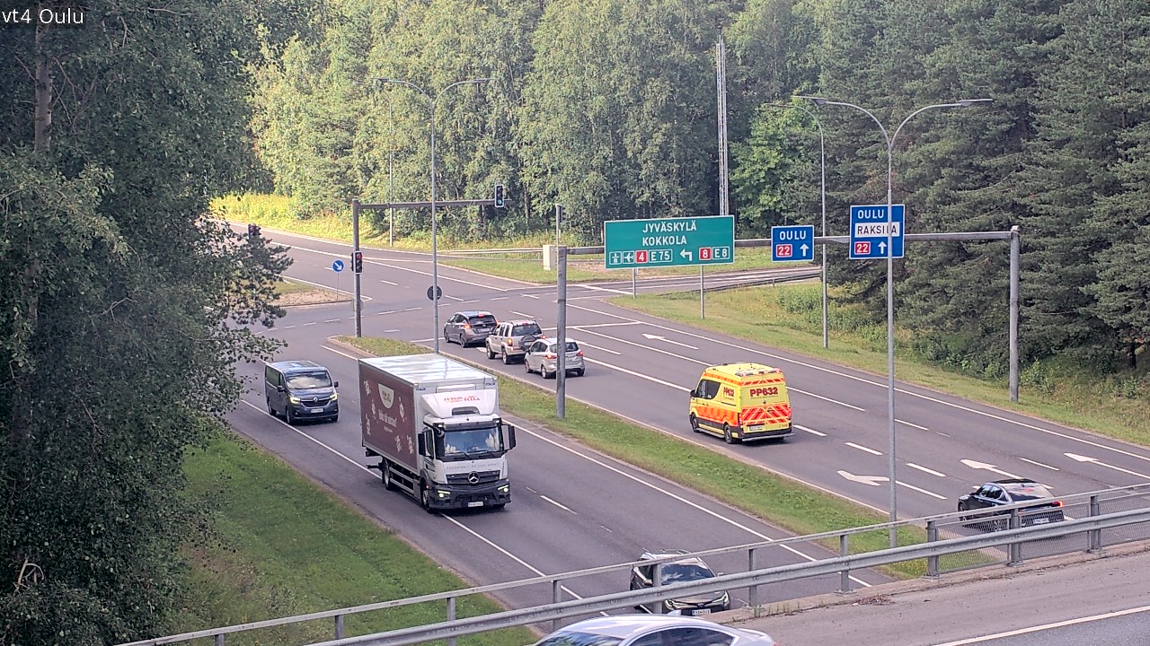 Kelikamerat Kuva Tie 4 Oulu, Oulu, Pohjois-Pohjanmaa