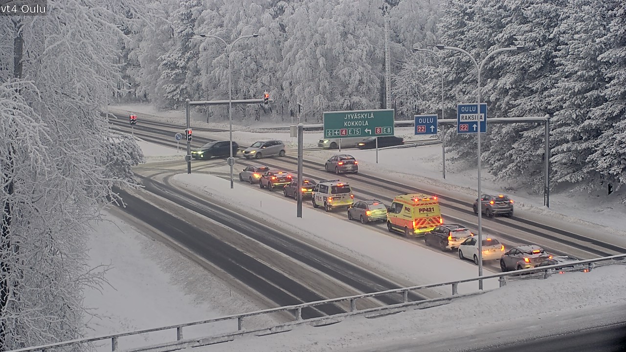 Kelikamerat Kuva Tie 4 Oulu, Oulu, Pohjois-Pohjanmaa