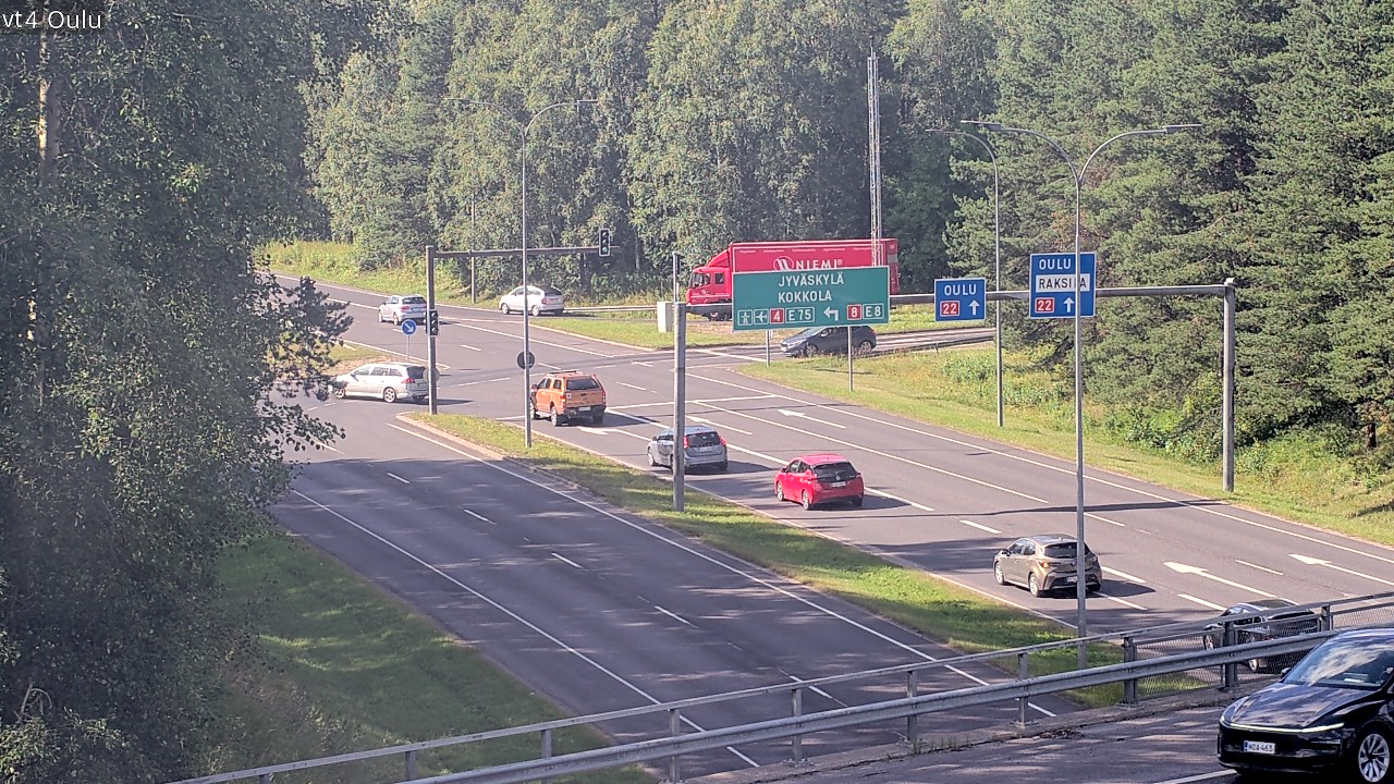 Kelikamerat Kuva Tie 4 Oulu, Oulu, Pohjois-Pohjanmaa