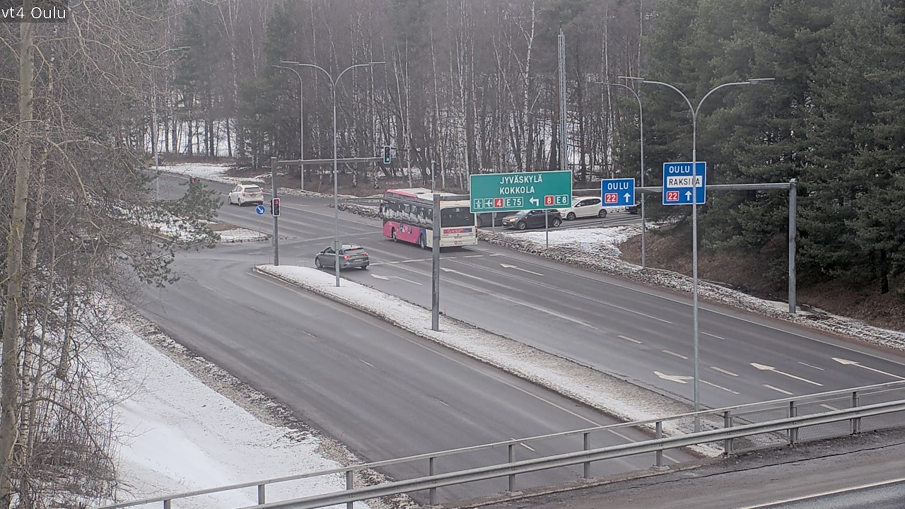 Kelikamerat Kuva Tie 4 Oulu, Oulu, Pohjois-Pohjanmaa