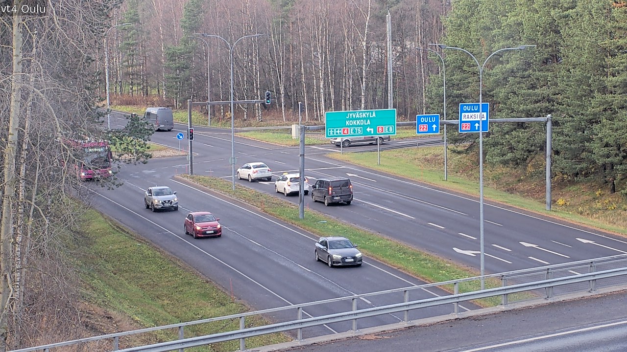 Kelikamerat Kuva Tie 4 Oulu, Oulu, Pohjois-Pohjanmaa