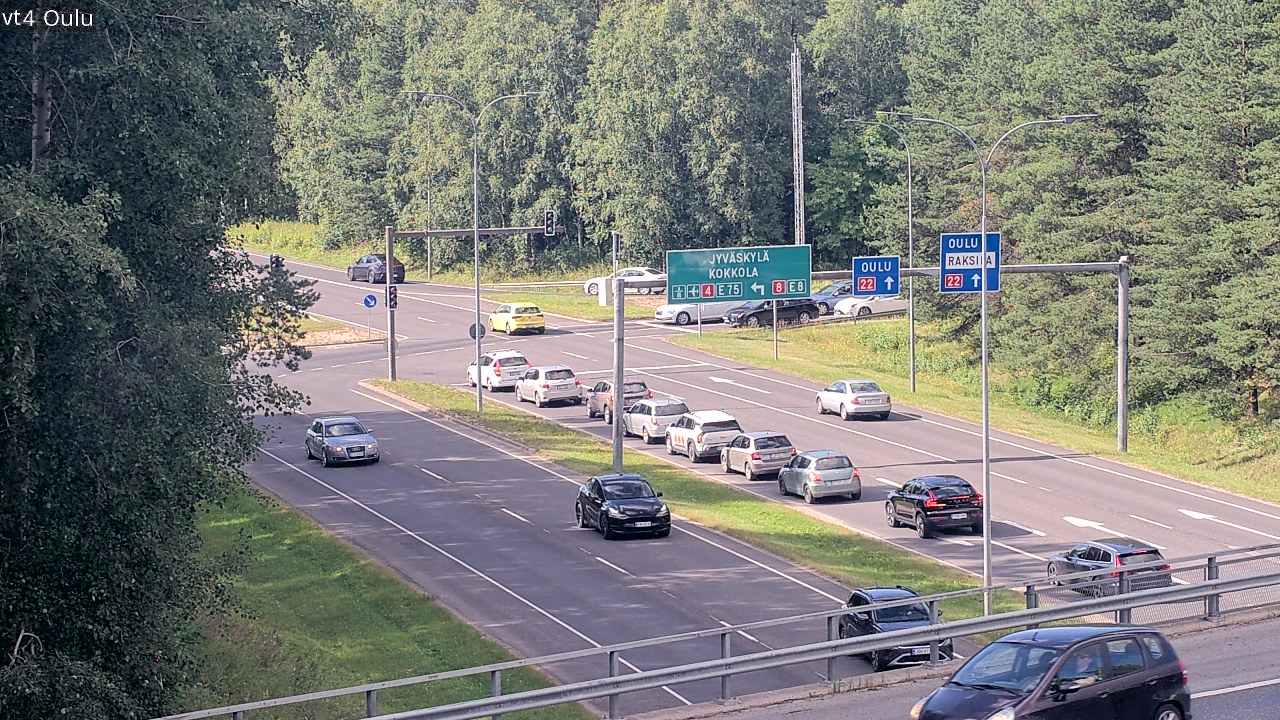 Kelikamerat Kuva Tie 4 Oulu, Oulu, Pohjois-Pohjanmaa