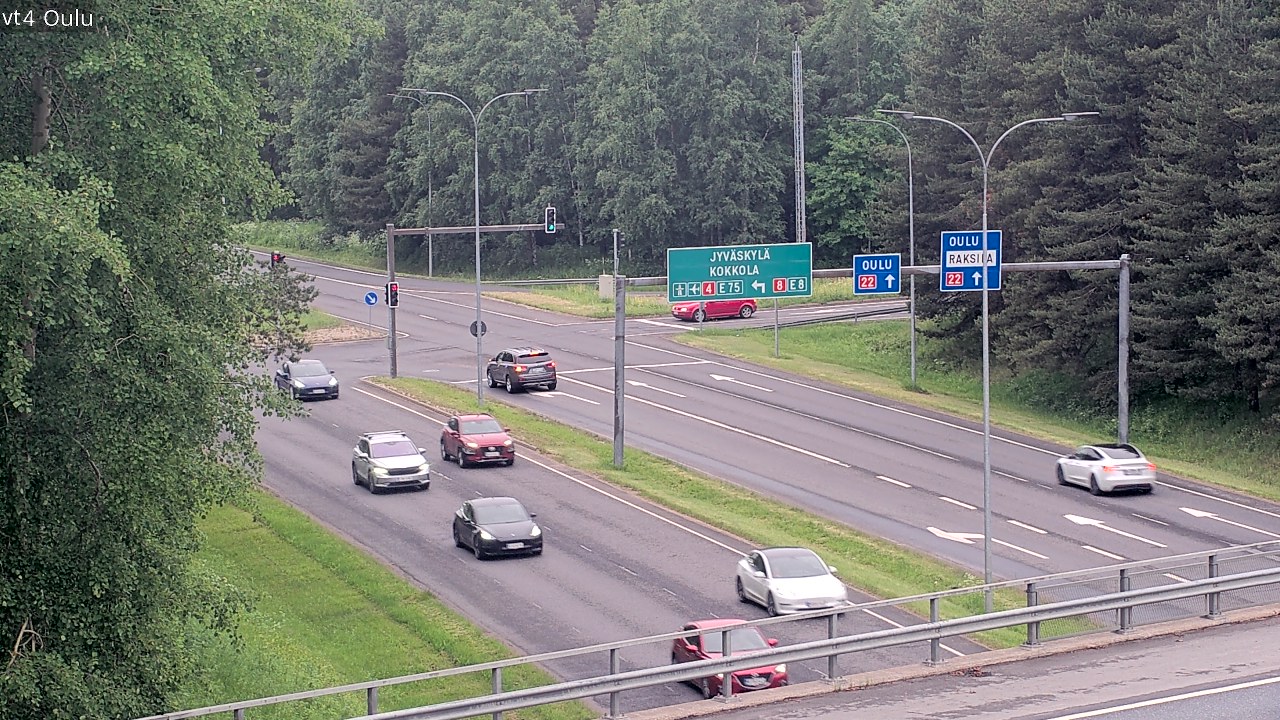 Kelikamerat Kuva Tie 4 Oulu, Oulu, Pohjois-Pohjanmaa