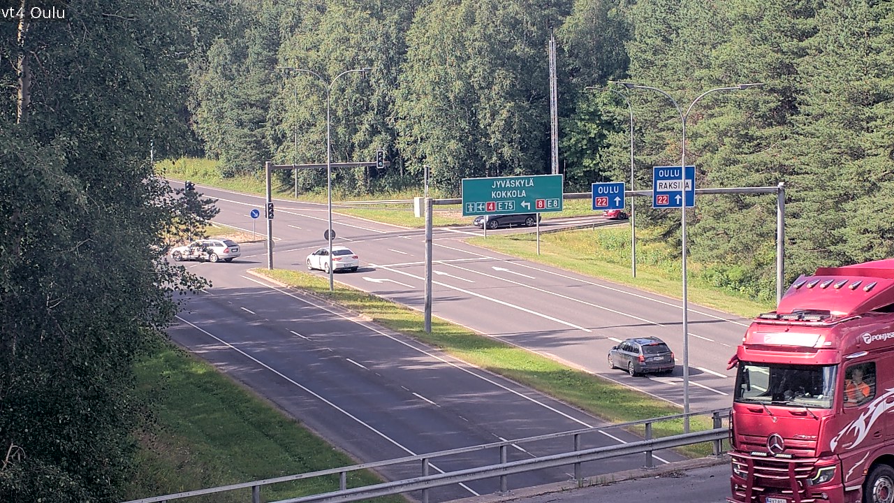 Kelikamerat Kuva Tie 4 Oulu, Oulu, Pohjois-Pohjanmaa