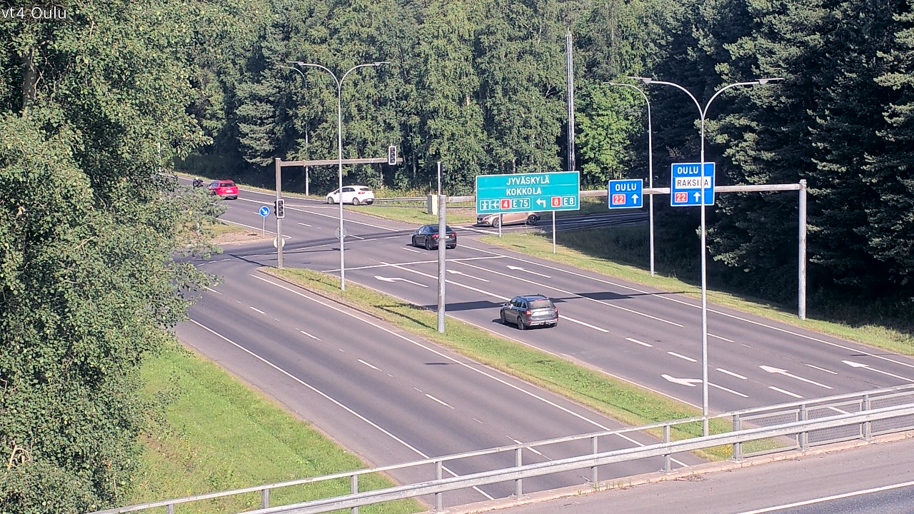Kelikamerat Kuva Tie 4 Oulu, Oulu, Pohjois-Pohjanmaa