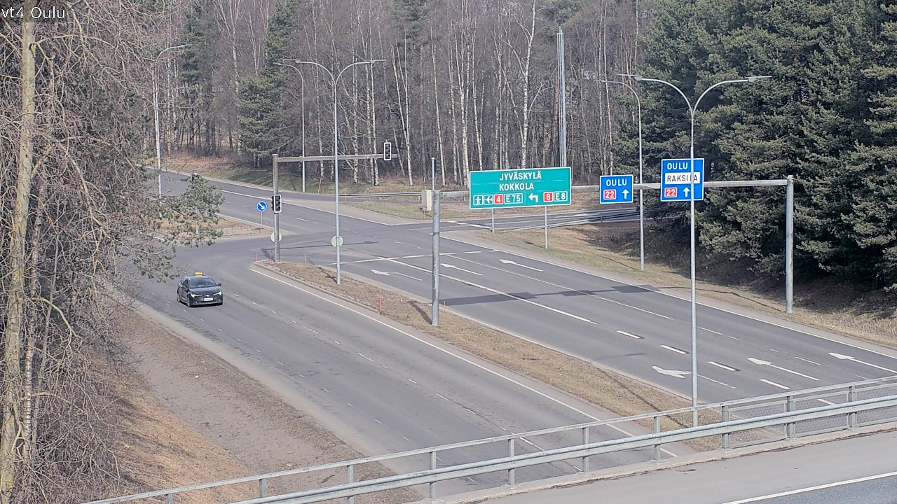 Weather Camera Image Road 4 Oulu, Oulu, Pohjois-Pohjanmaa