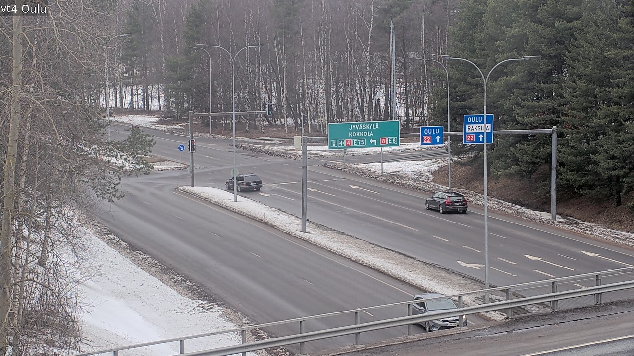 Weather Camera Image Road 4 Oulu, Oulu, Pohjois-Pohjanmaa