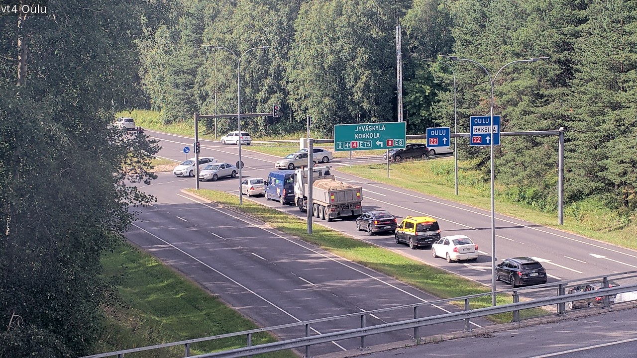 Kelikamerat Kuva Tie 4 Oulu, Oulu, Pohjois-Pohjanmaa