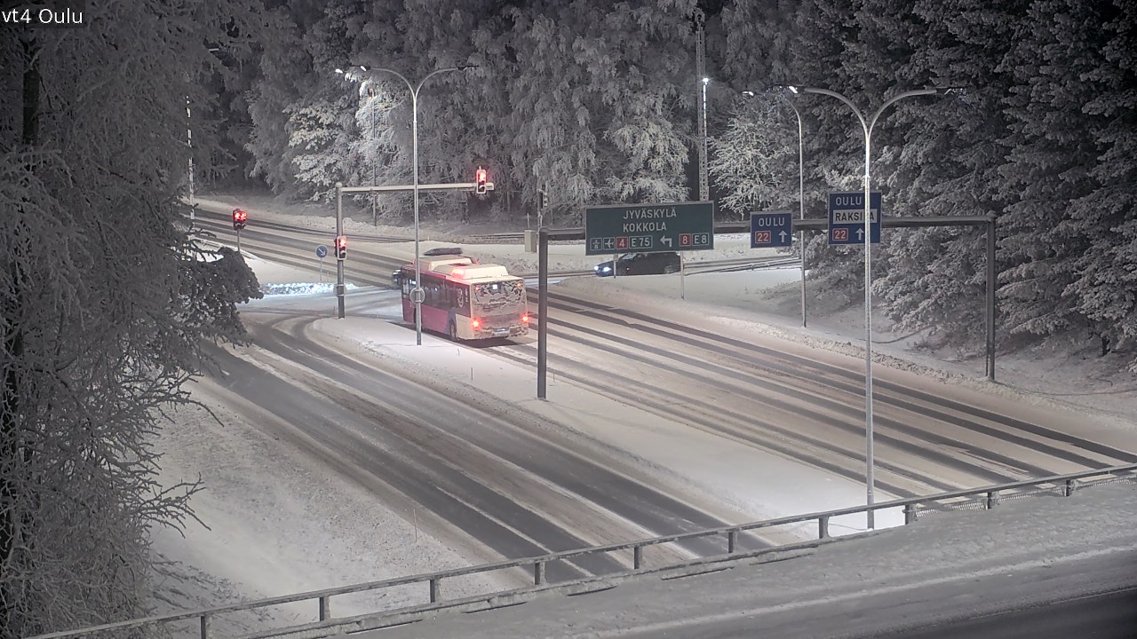 Kelikamerat Kuva Tie 4 Oulu, Oulu, Pohjois-Pohjanmaa