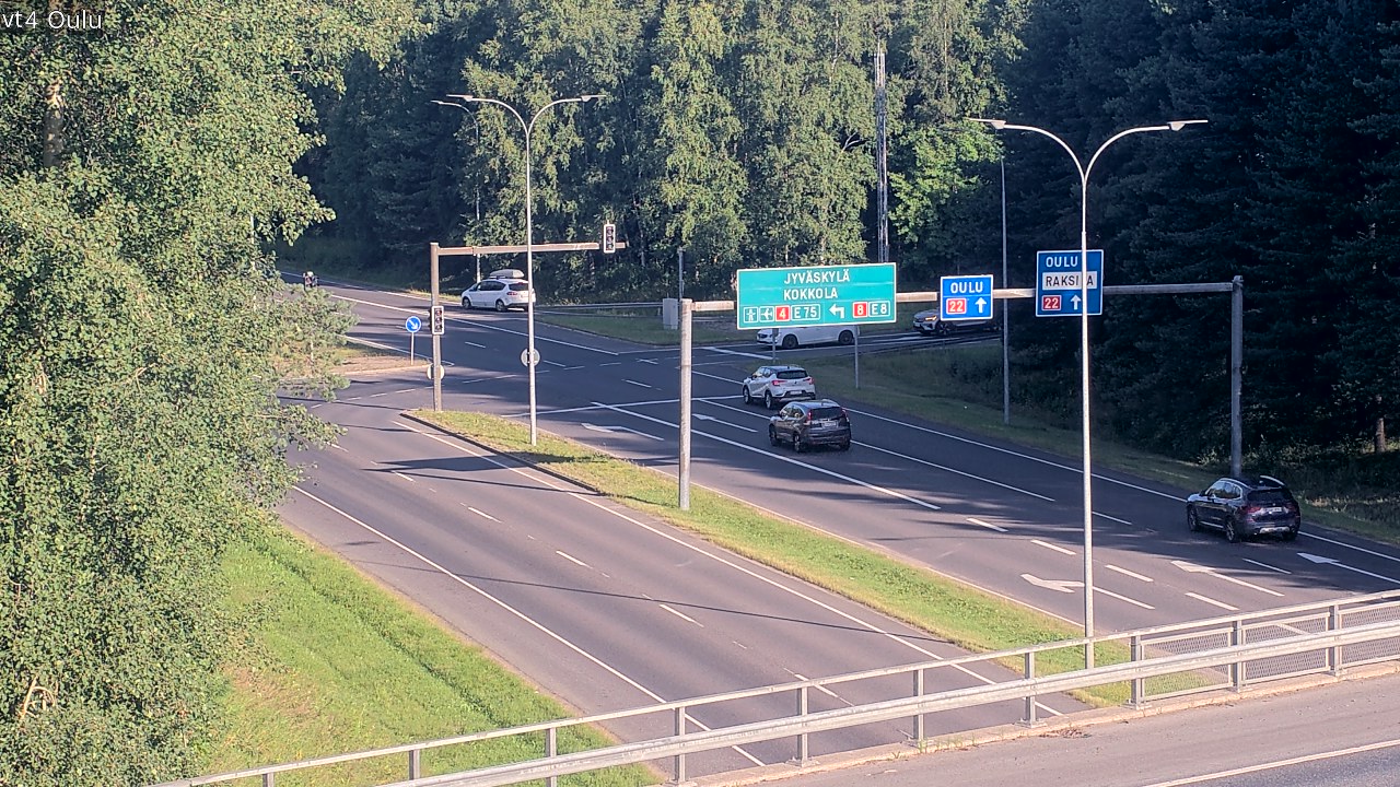Kelikamerat Kuva Tie 4 Oulu, Oulu, Pohjois-Pohjanmaa