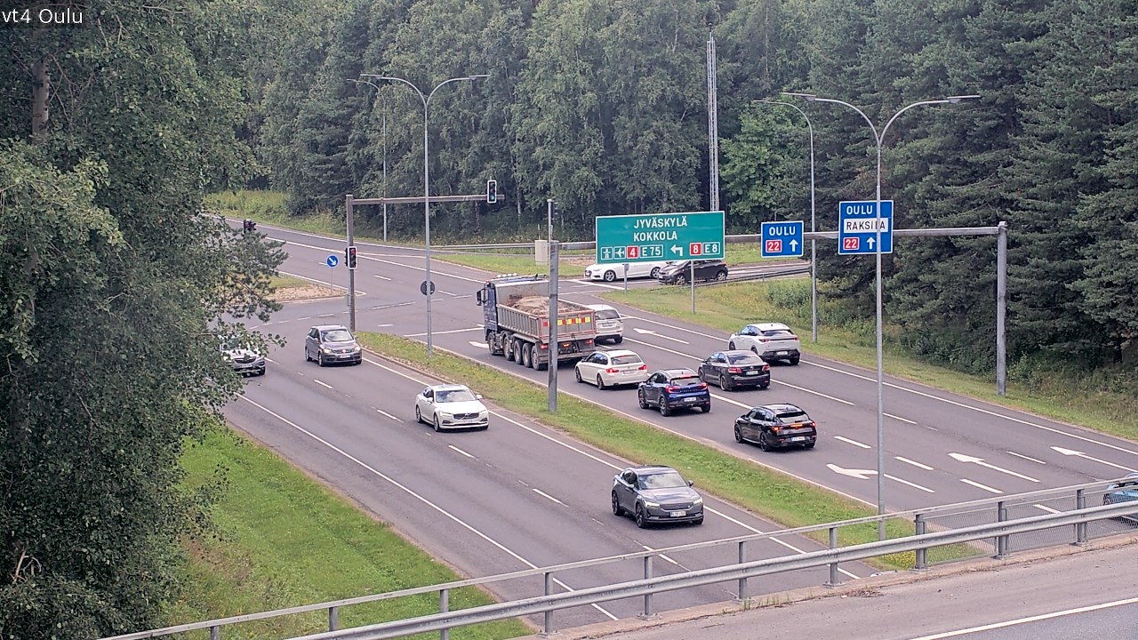 Kelikamerat Kuva Tie 4 Oulu, Oulu, Pohjois-Pohjanmaa