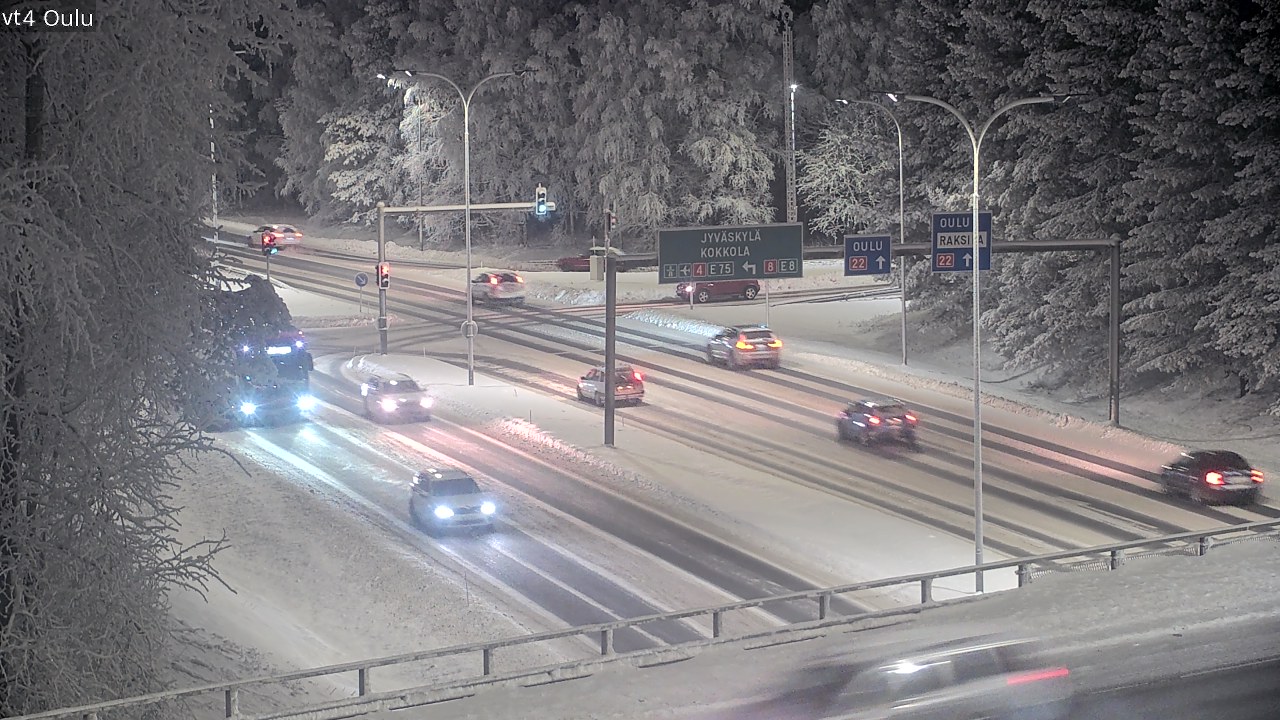 Kelikamerat Kuva Tie 4 Oulu, Oulu, Pohjois-Pohjanmaa