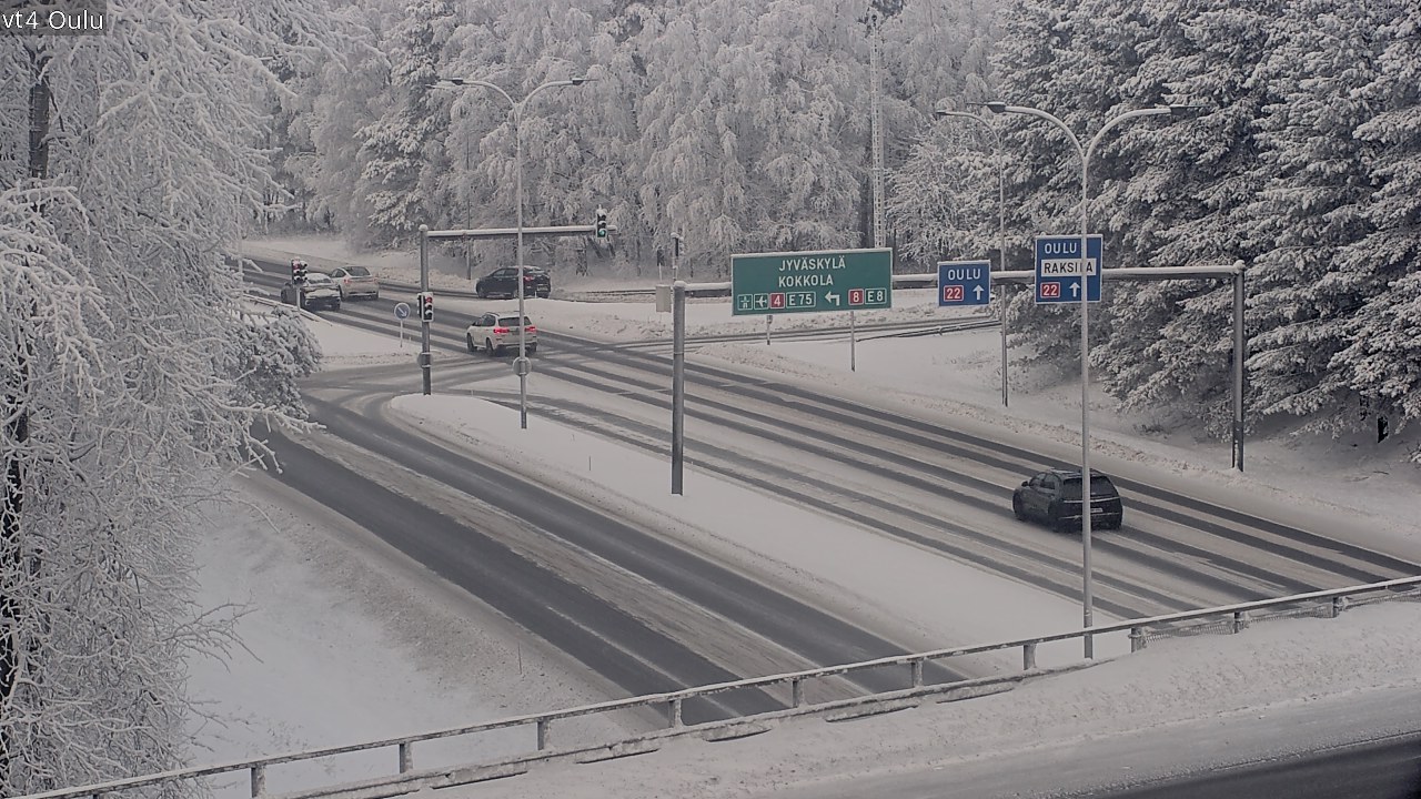 Kelikamerat Kuva Tie 4 Oulu, Oulu, Pohjois-Pohjanmaa