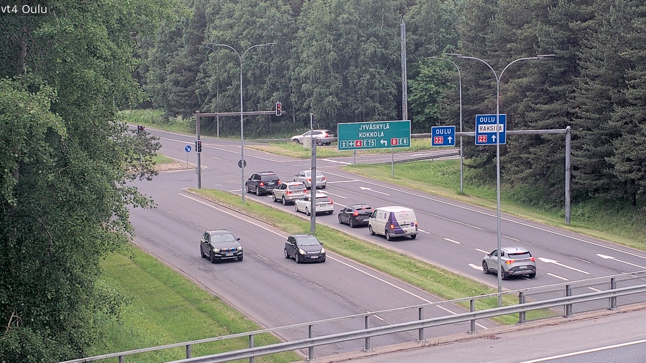 Kelikamerat Kuva Tie 4 Oulu, Oulu, Pohjois-Pohjanmaa