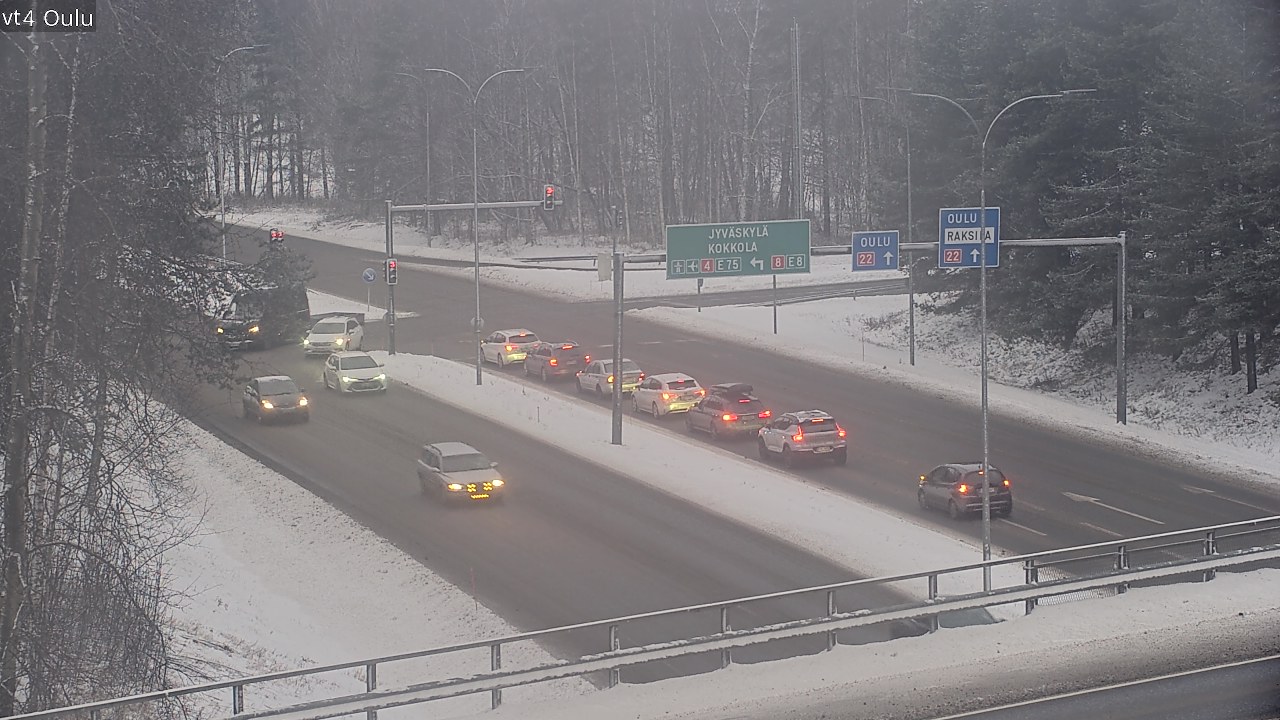 Kelikamerat Kuva Tie 4 Oulu, Oulu, Pohjois-Pohjanmaa