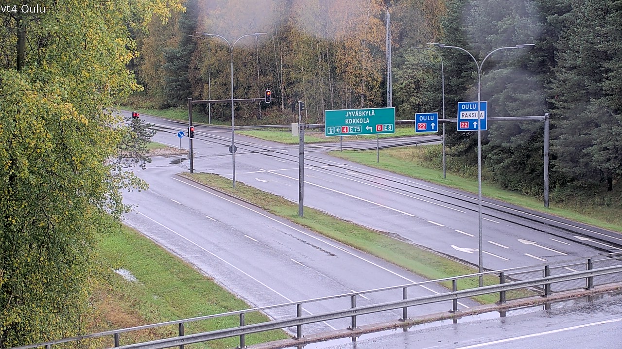 Weather Camera Image Road 4 Oulu, Oulu, Pohjois-Pohjanmaa