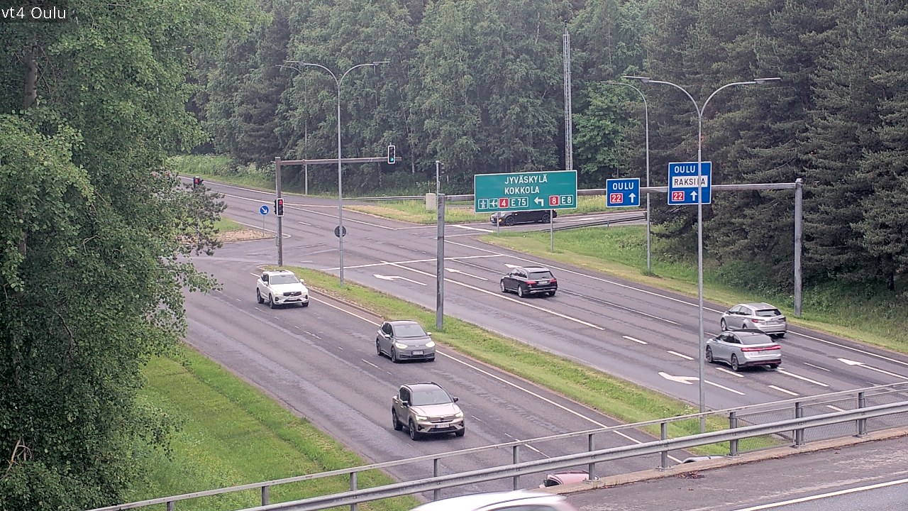 Kelikamerat Kuva Tie 4 Oulu, Oulu, Pohjois-Pohjanmaa