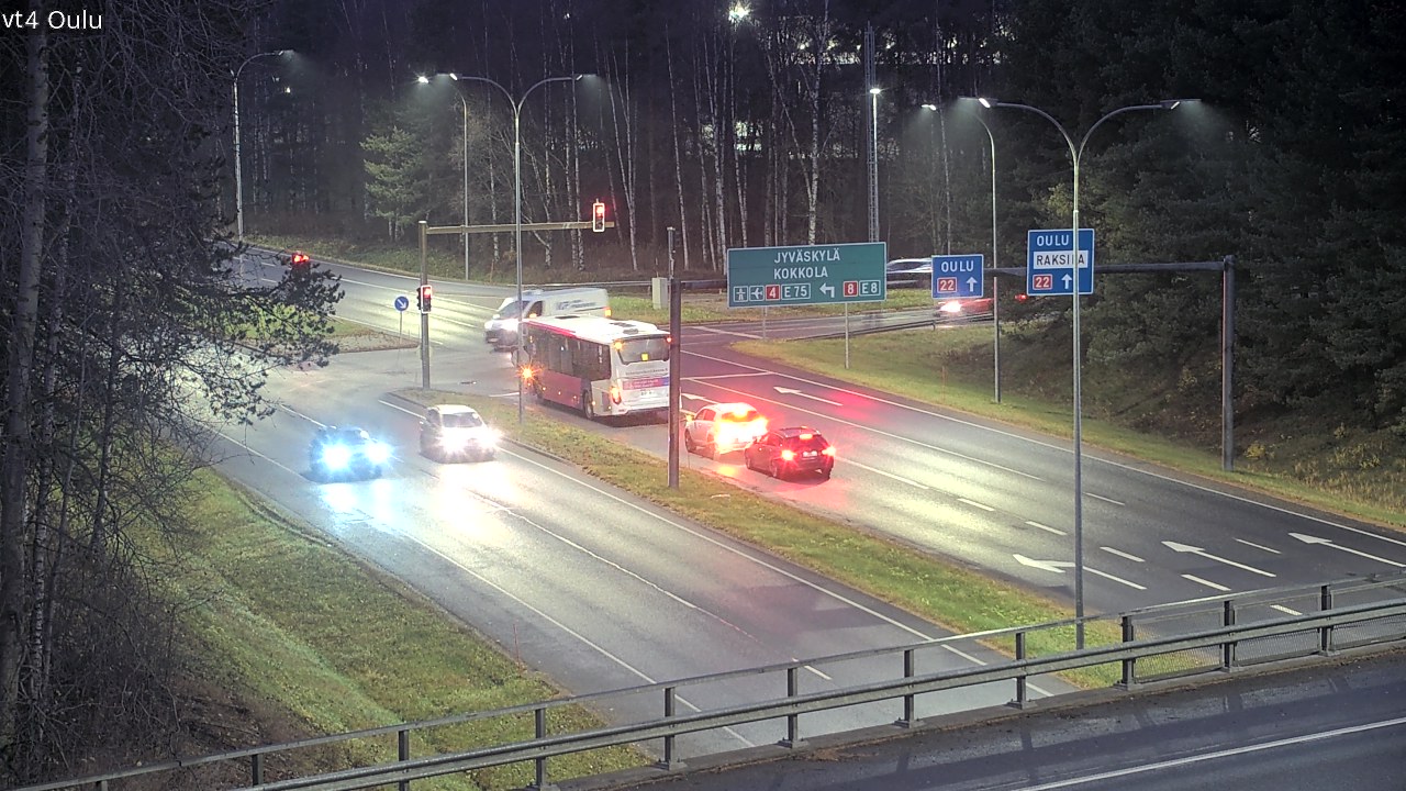 Kelikamerat Kuva Tie 4 Oulu, Oulu, Pohjois-Pohjanmaa