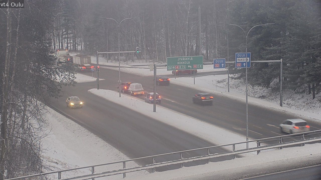 Kelikamerat Kuva Tie 4 Oulu, Oulu, Pohjois-Pohjanmaa