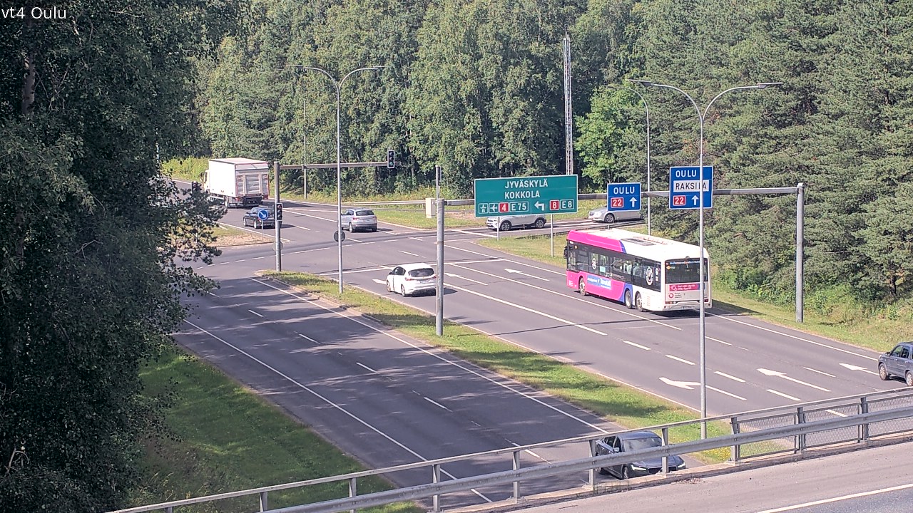 Kelikamerat Kuva Tie 4 Oulu, Oulu, Pohjois-Pohjanmaa