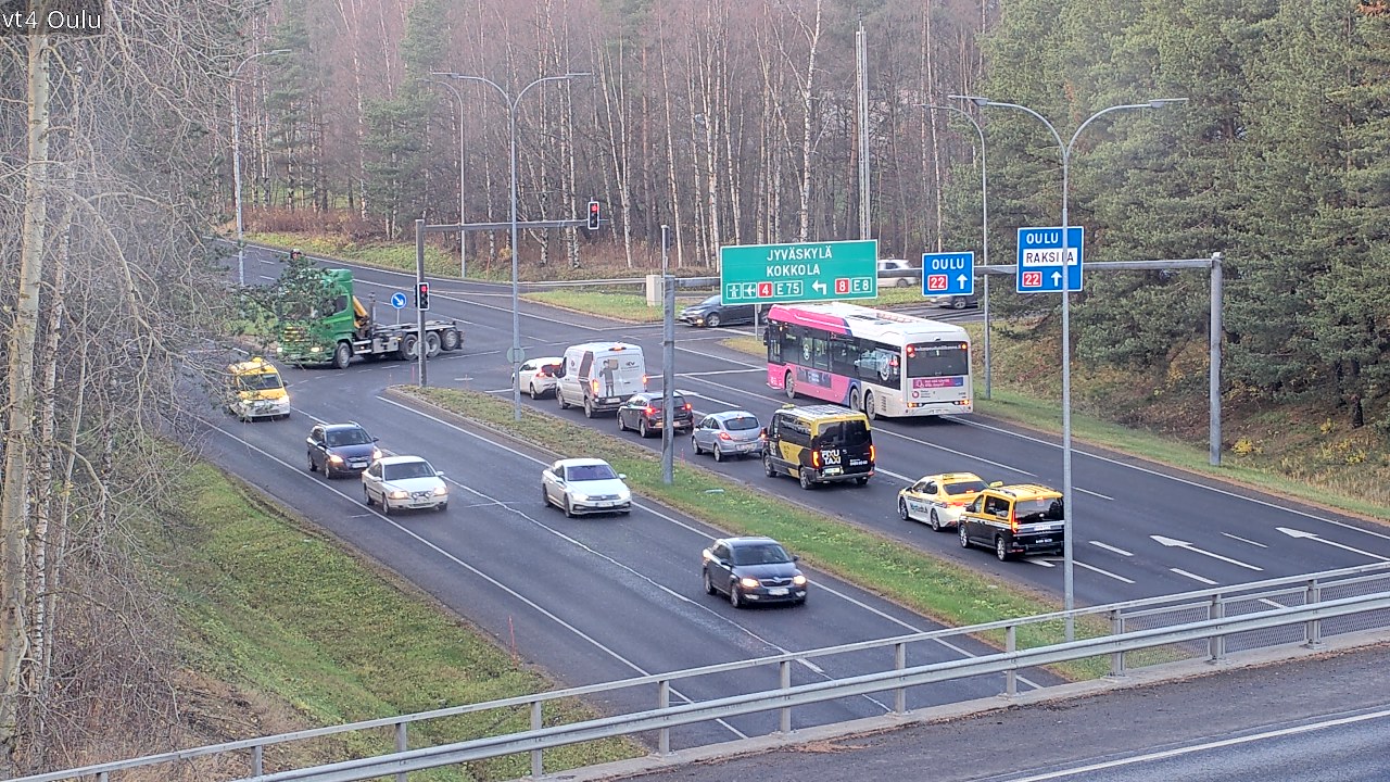 Kelikamerat Kuva Tie 4 Oulu, Oulu, Pohjois-Pohjanmaa