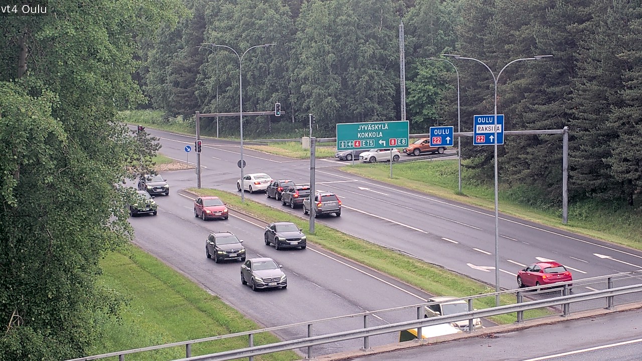 Kelikamerat Kuva Tie 4 Oulu, Oulu, Pohjois-Pohjanmaa