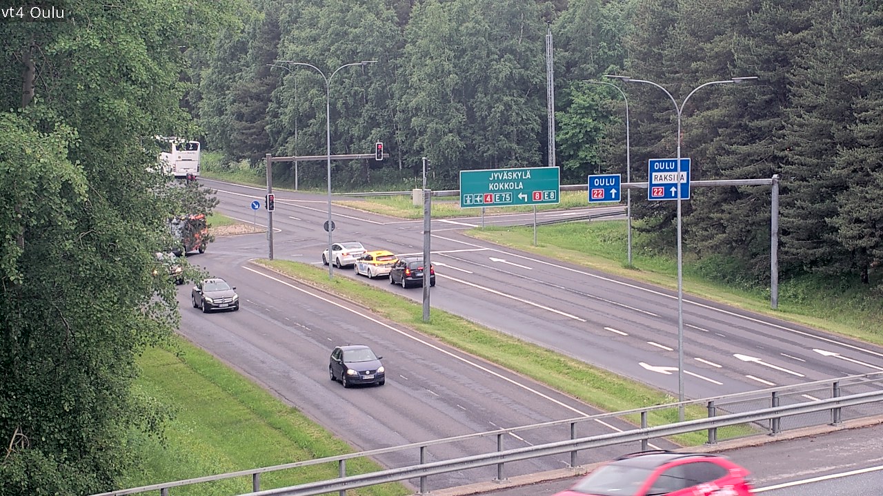 Kelikamerat Kuva Tie 4 Oulu, Oulu, Pohjois-Pohjanmaa