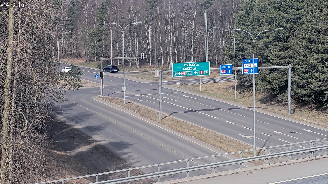 Weather Camera Image Road 4 Oulu, Oulu, Pohjois-Pohjanmaa