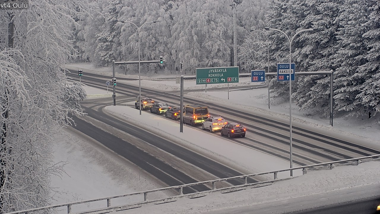 Kelikamerat Kuva Tie 4 Oulu, Oulu, Pohjois-Pohjanmaa