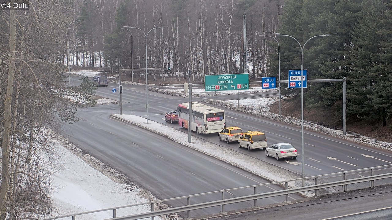 Kelikamerat Kuva Tie 4 Oulu, Oulu, Pohjois-Pohjanmaa