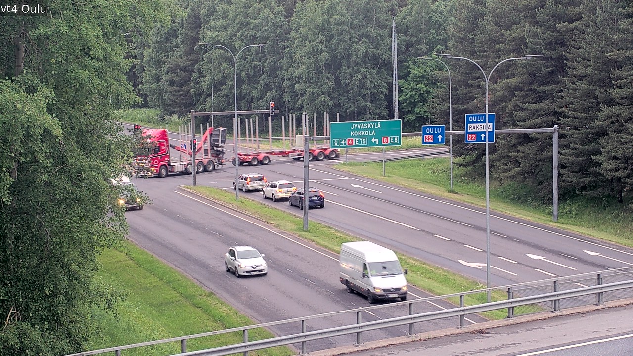Kelikamerat Kuva Tie 4 Oulu, Oulu, Pohjois-Pohjanmaa