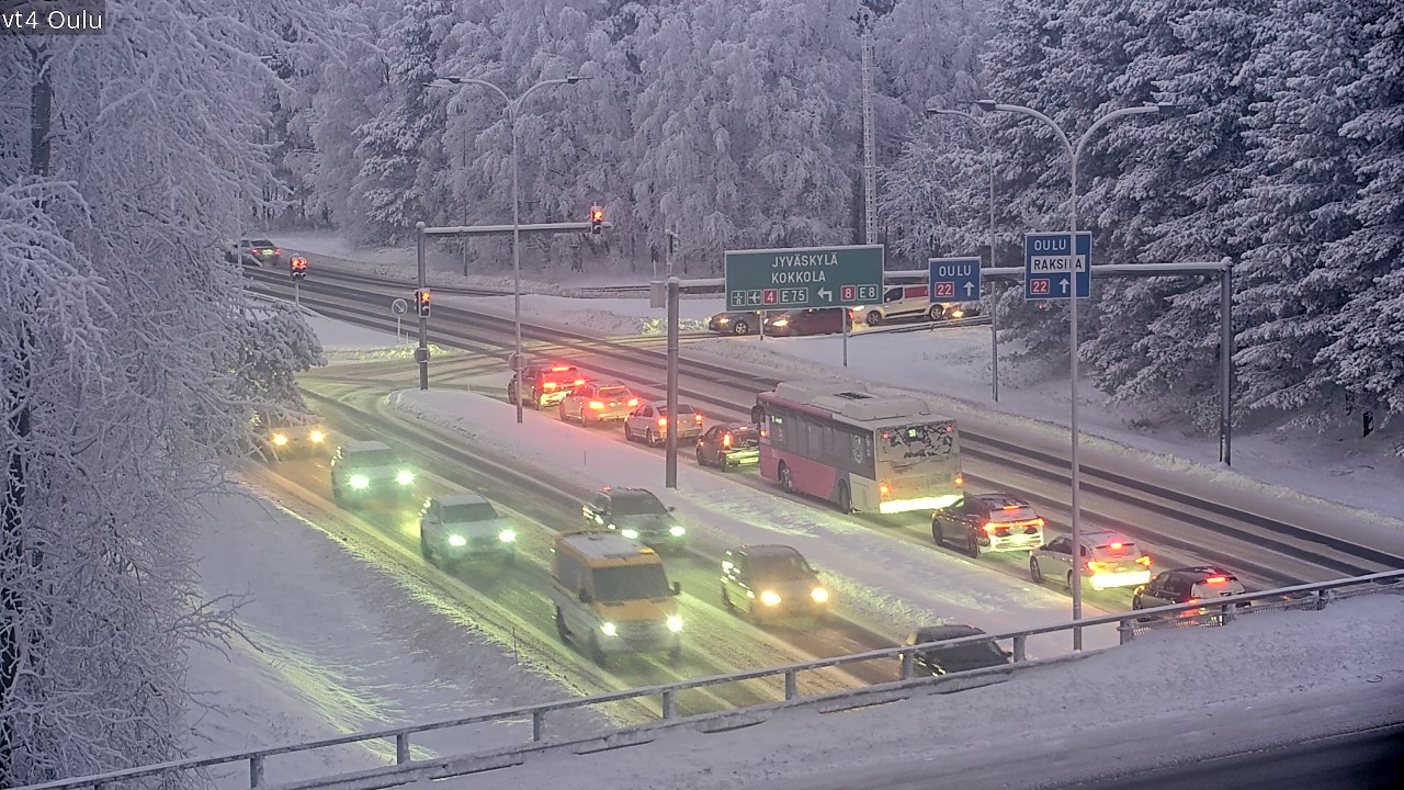 Kelikamerat Kuva Tie 4 Oulu, Oulu, Pohjois-Pohjanmaa