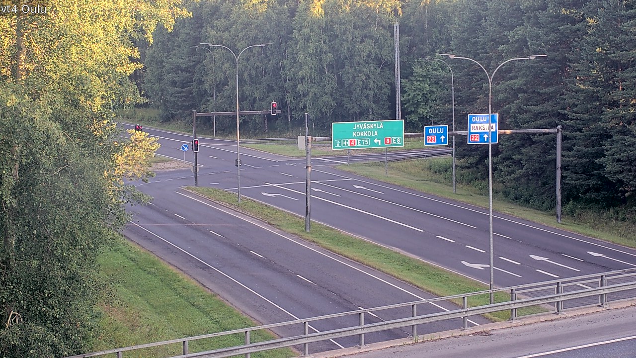 Weather Camera Image Road 4 Oulu, Oulu, Pohjois-Pohjanmaa