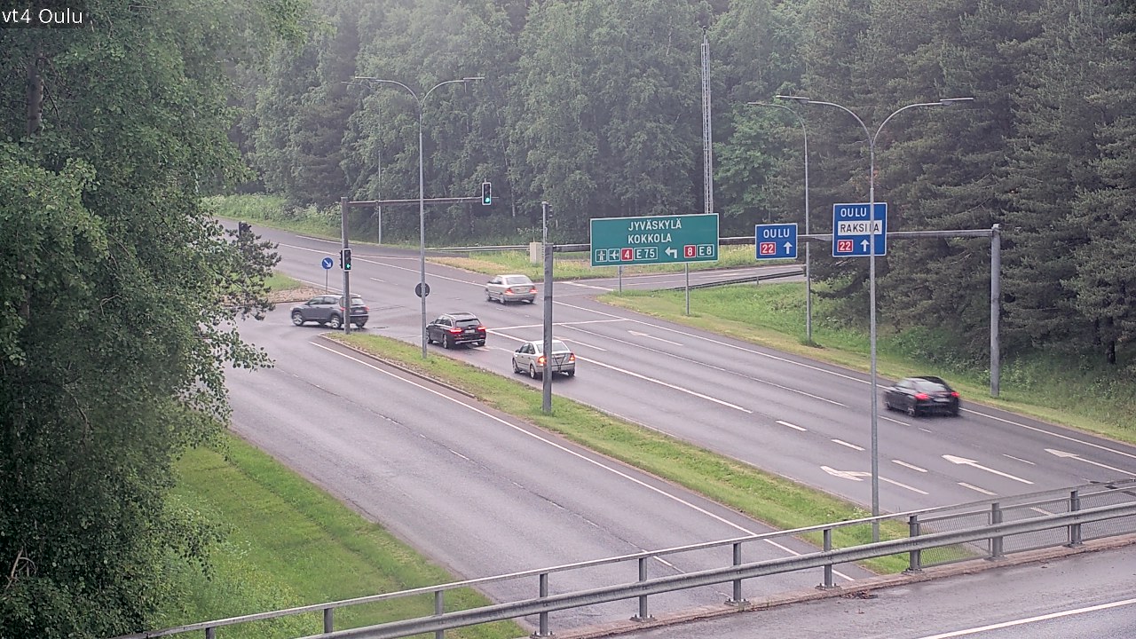 Kelikamerat Kuva Tie 4 Oulu, Oulu, Pohjois-Pohjanmaa