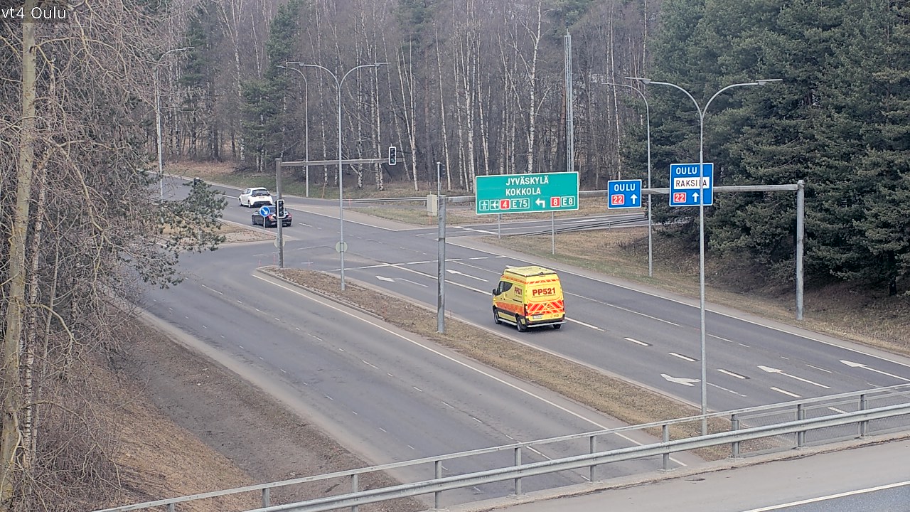 Weather Camera Image Road 4 Oulu, Oulu, Pohjois-Pohjanmaa