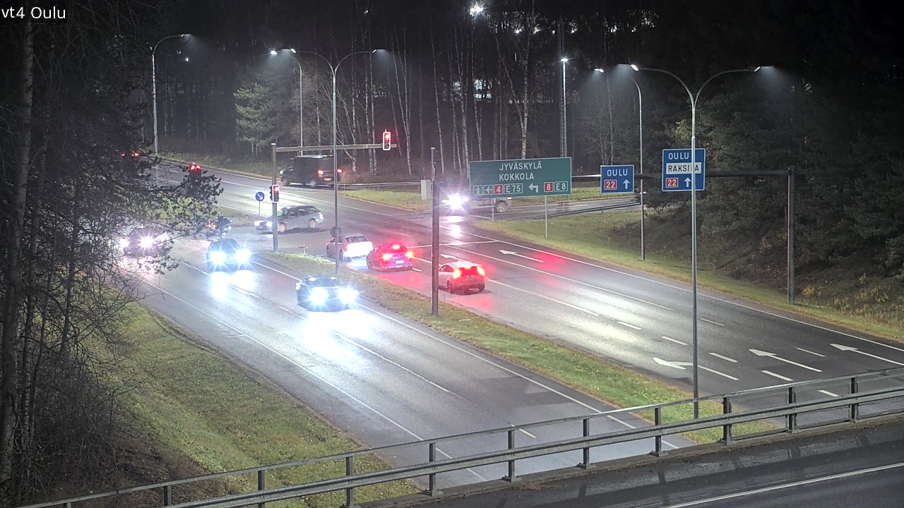 Kelikamerat Kuva Tie 4 Oulu, Oulu, Pohjois-Pohjanmaa