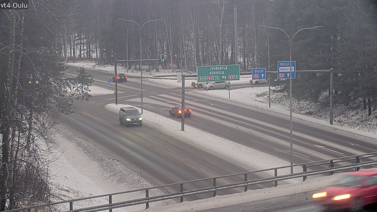 Weather Camera Image Road 4 Oulu, Oulu, Pohjois-Pohjanmaa