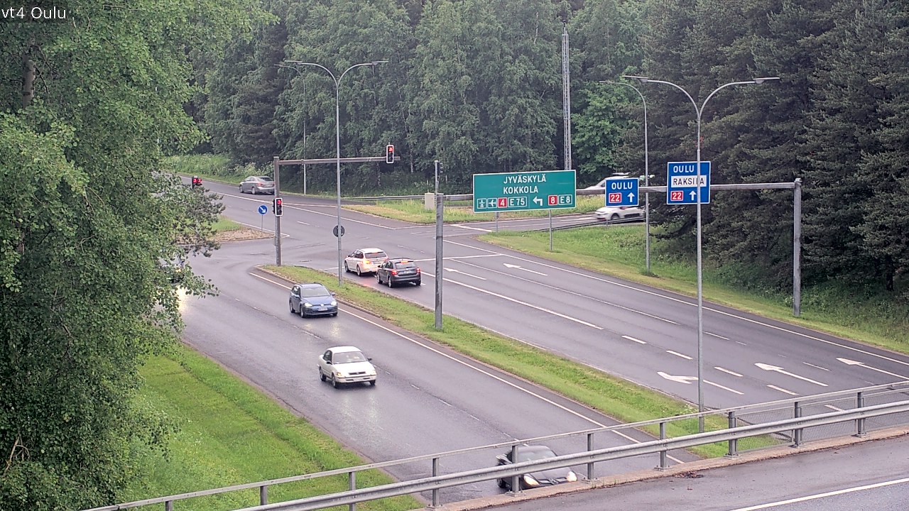 Kelikamerat Kuva Tie 4 Oulu, Oulu, Pohjois-Pohjanmaa