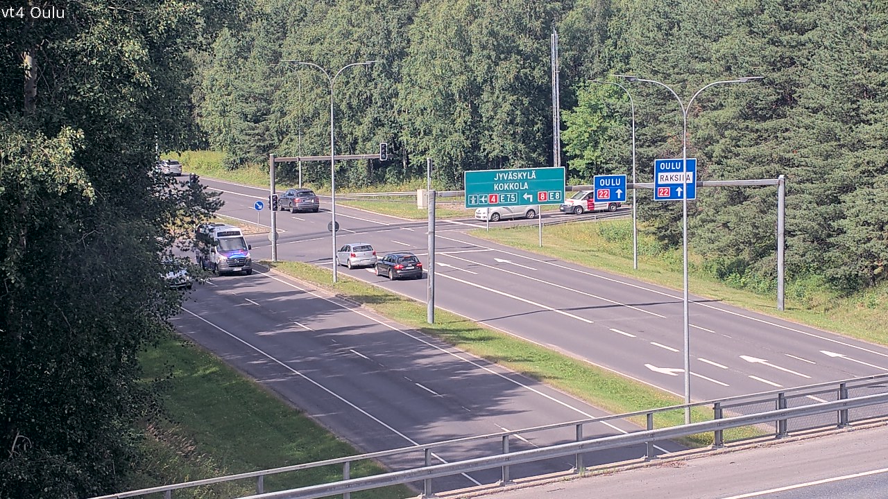 Kelikamerat Kuva Tie 4 Oulu, Oulu, Pohjois-Pohjanmaa