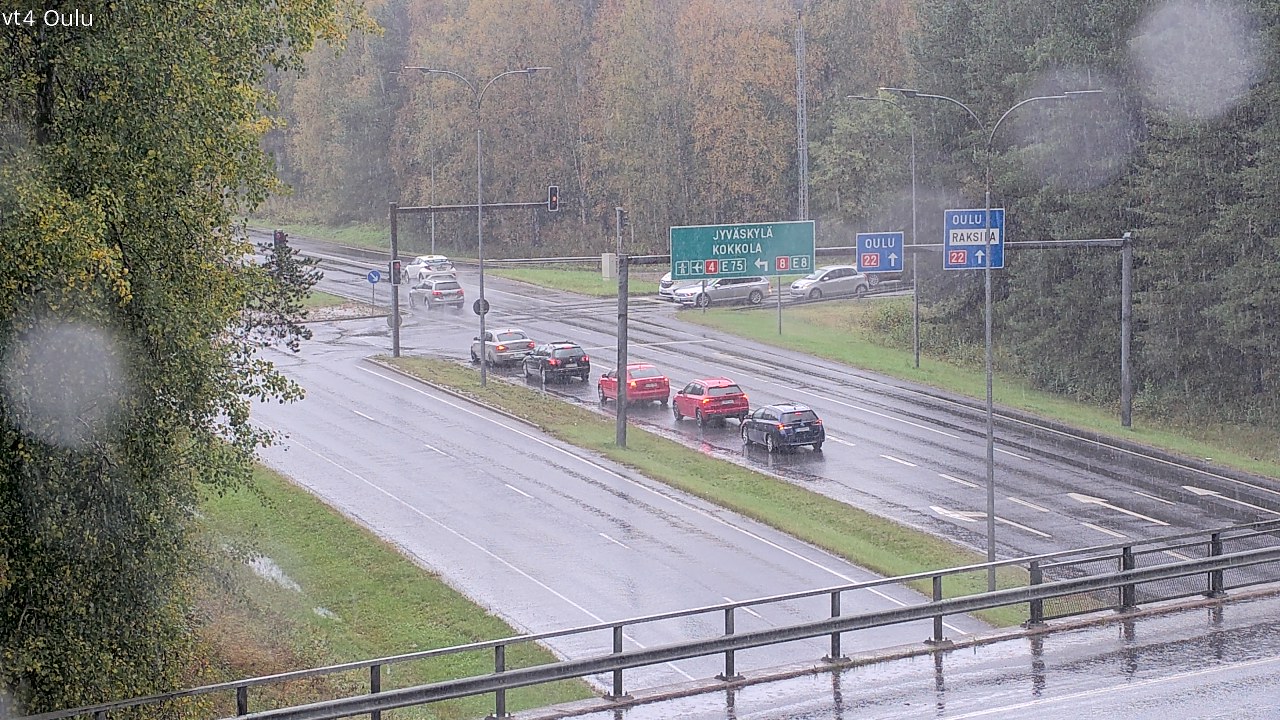 Kelikamerat Kuva Tie 4 Oulu, Oulu, Pohjois-Pohjanmaa