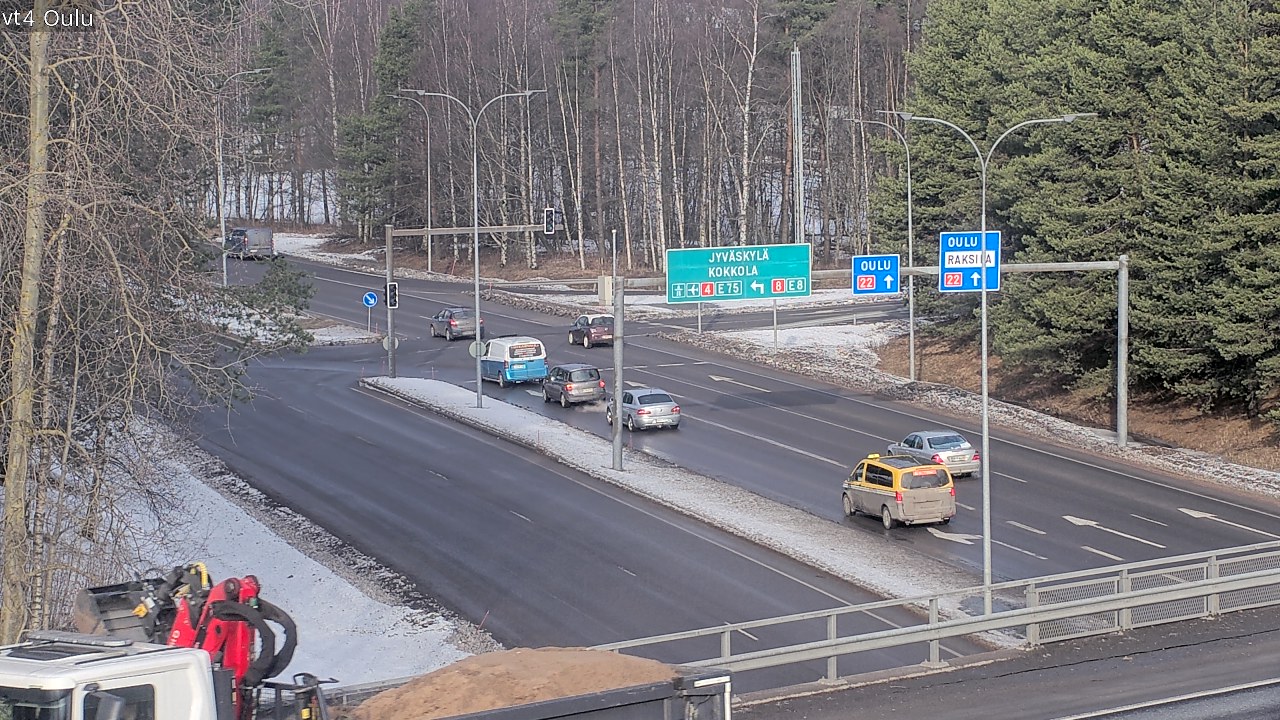 Kelikamerat Kuva Tie 4 Oulu, Oulu, Pohjois-Pohjanmaa