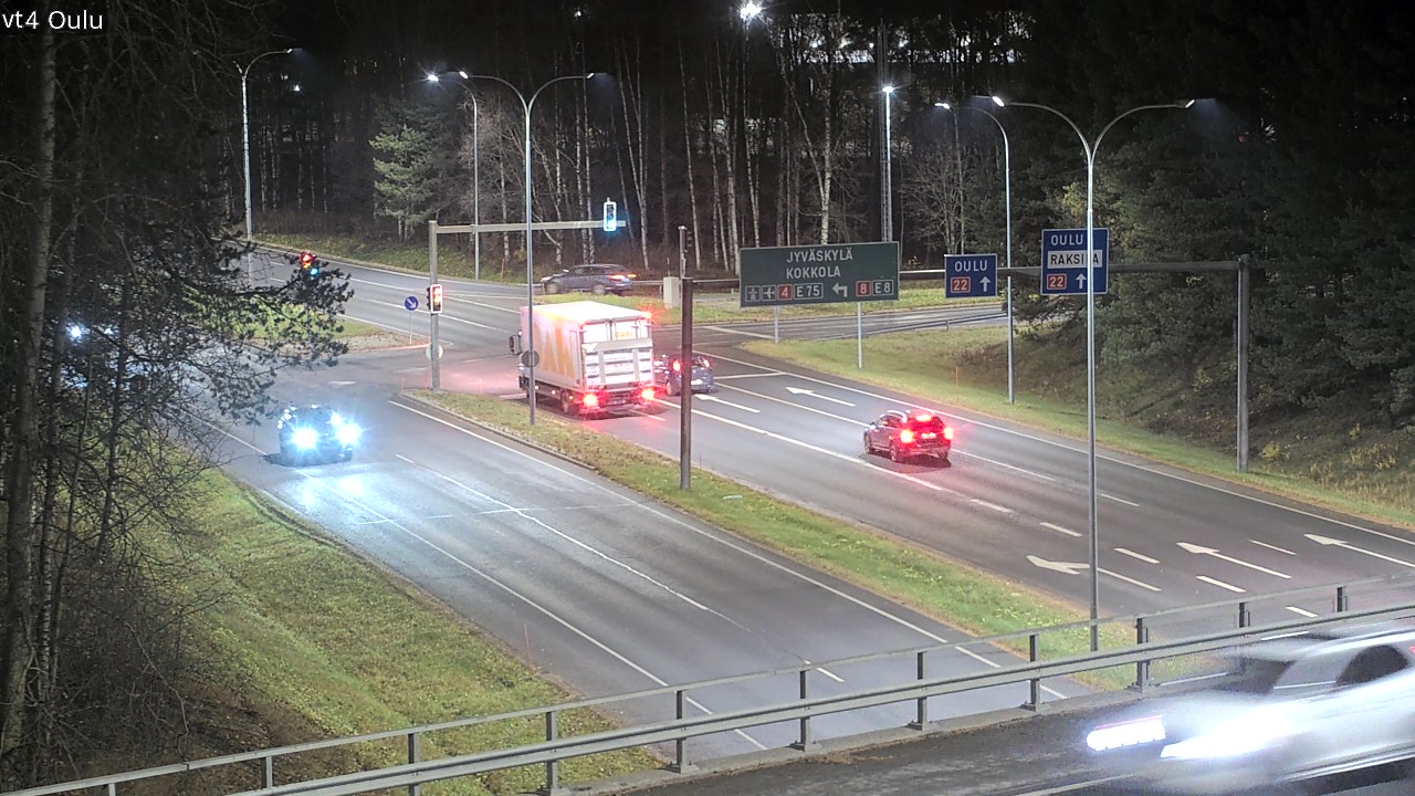 Kelikamerat Kuva Tie 4 Oulu, Oulu, Pohjois-Pohjanmaa