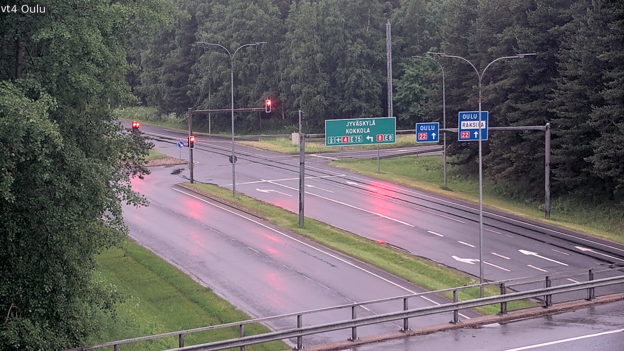Kelikamerat Kuva Tie 4 Oulu, Oulu, Pohjois-Pohjanmaa