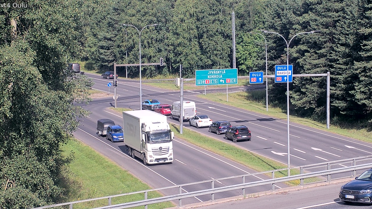 Kelikamerat Kuva Tie 4 Oulu, Oulu, Pohjois-Pohjanmaa