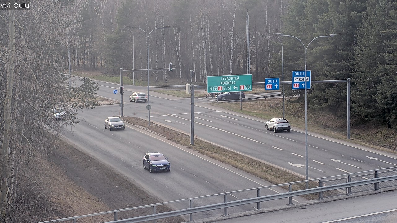Weather Camera Image Road 4 Oulu, Oulu, Pohjois-Pohjanmaa