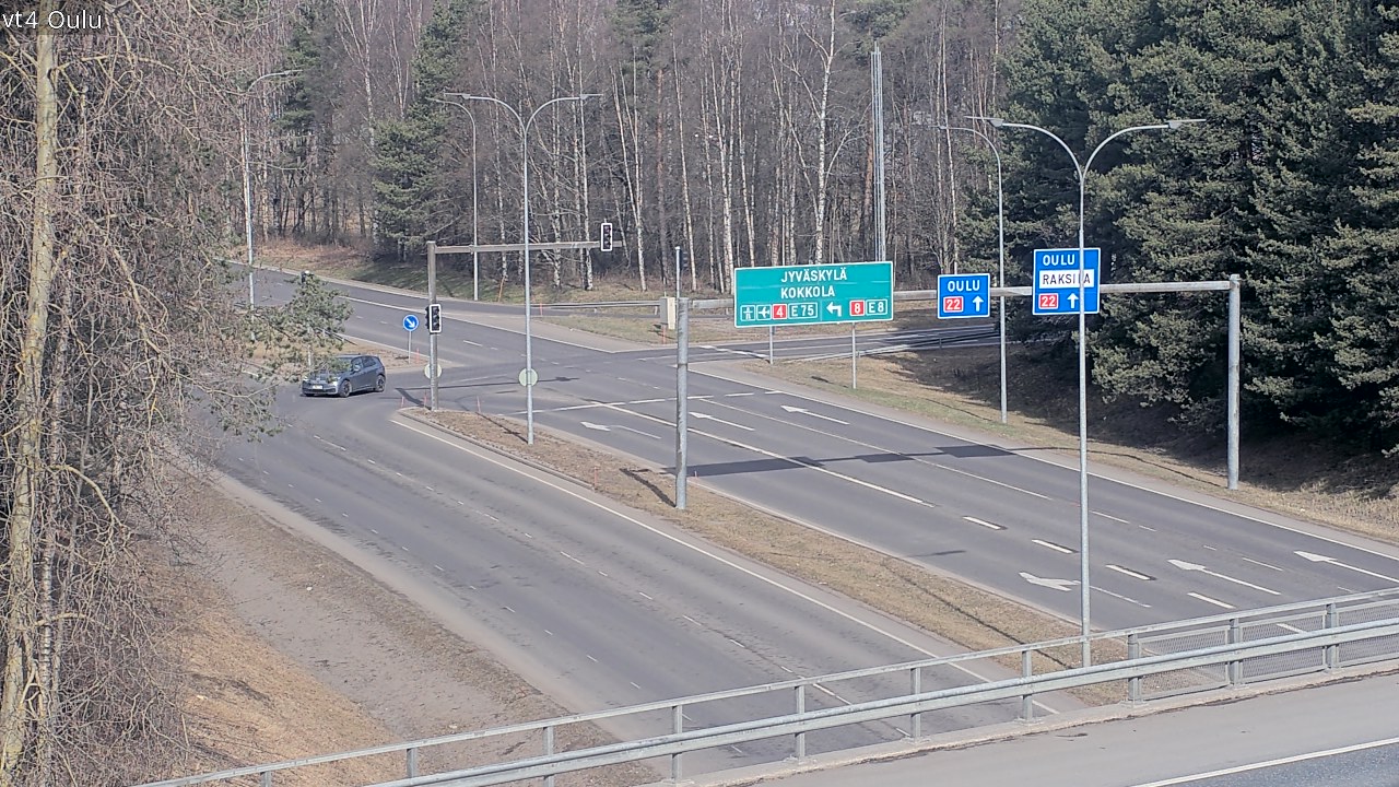 Weather Camera Image Road 4 Oulu, Oulu, Pohjois-Pohjanmaa