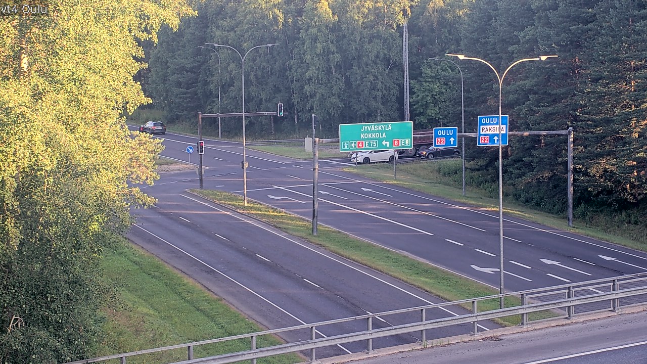 Weather Camera Image Road 4 Oulu, Oulu, Pohjois-Pohjanmaa
